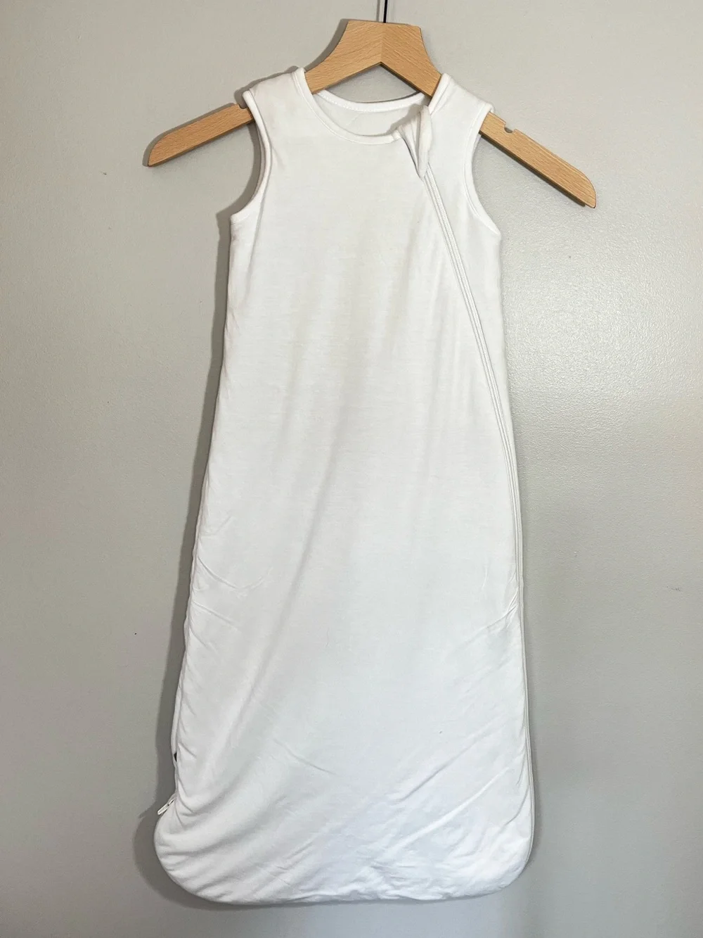 Kyte Baby White Medium Sleeveless Baby Sleep Sack 18-30 lbs